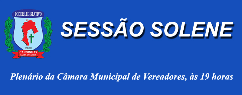 Câmara realizará sessão solene para homenagear escritores canoinhenses