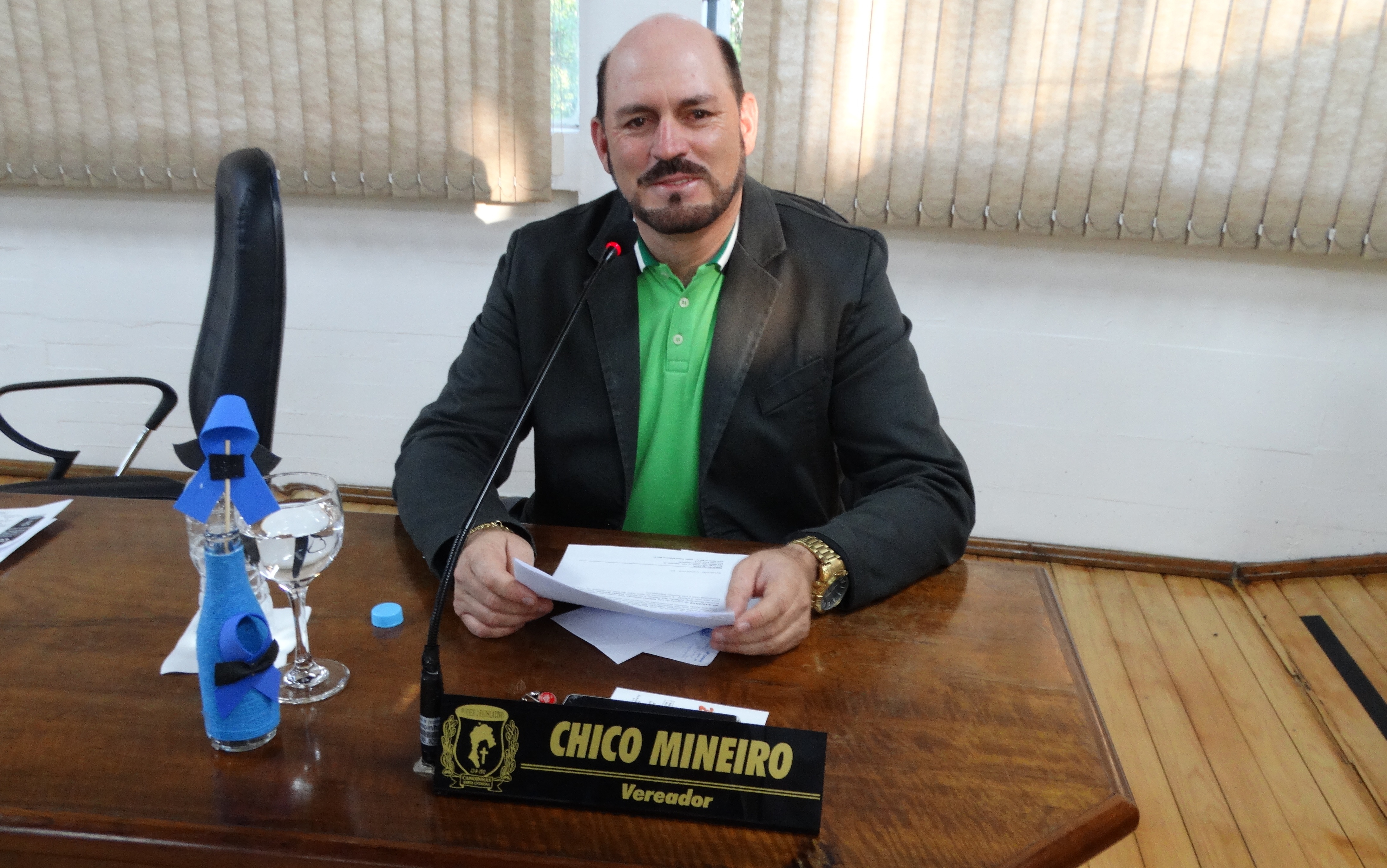 Chico Mineiro comenta em sessão sobre término de obra do Mercado Público Municipal