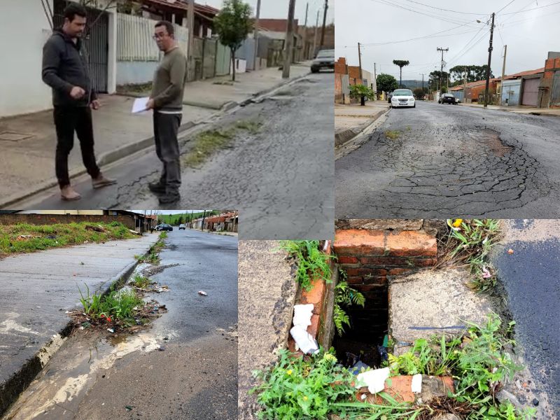 Gil Baiano visita Loteamento Nossa Senhora Aparecida