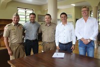 Município firma convênio com Polícia Militar 