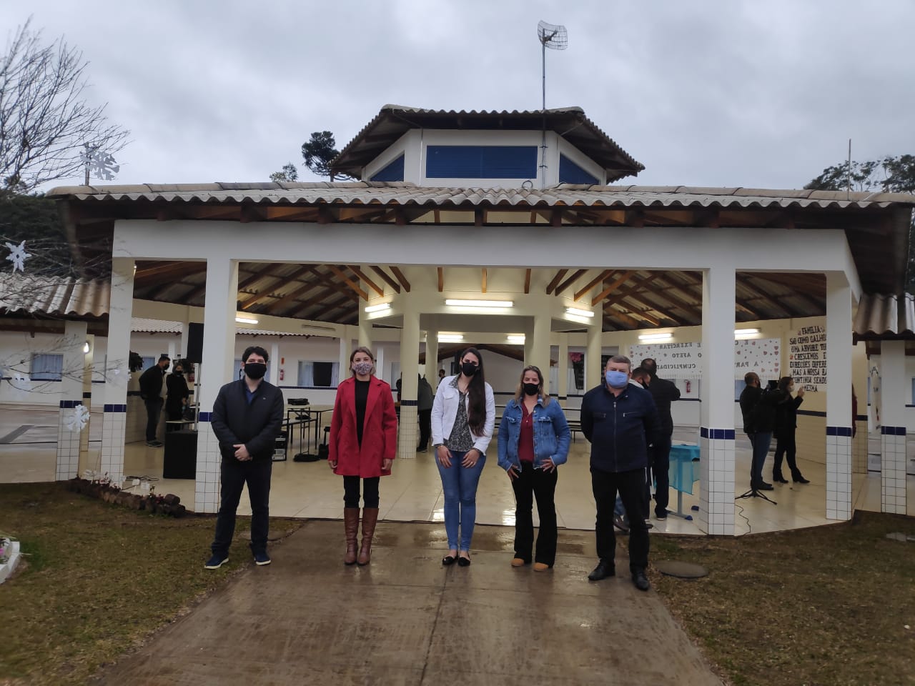 Nova escola na comunidade de Barra Mansa