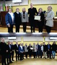 Ordem Auxiliadora Das Senhoras Evangélicas de Canoinhas recebe homenagem na Câmara de Vereadores