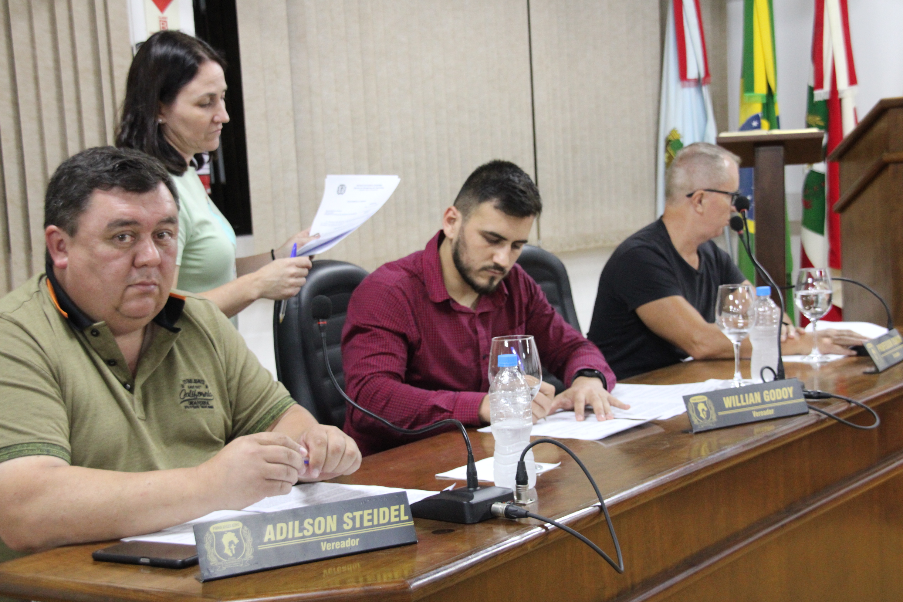 Pedidos do Vereador Adilson Steidel durante essa semana