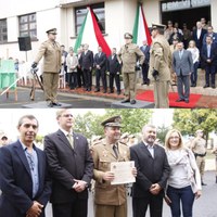 Presidente da Câmara de Vereadores participa da troca de comando no 3º BPM de Canoinhas