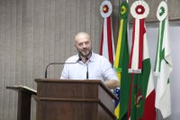 Presidente do Rotary Club de Canoinhas fala na Câmara das Ações da Instituição