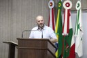 Presidente do Rotary Club de Canoinhas fala na Câmara das Ações da Instituição