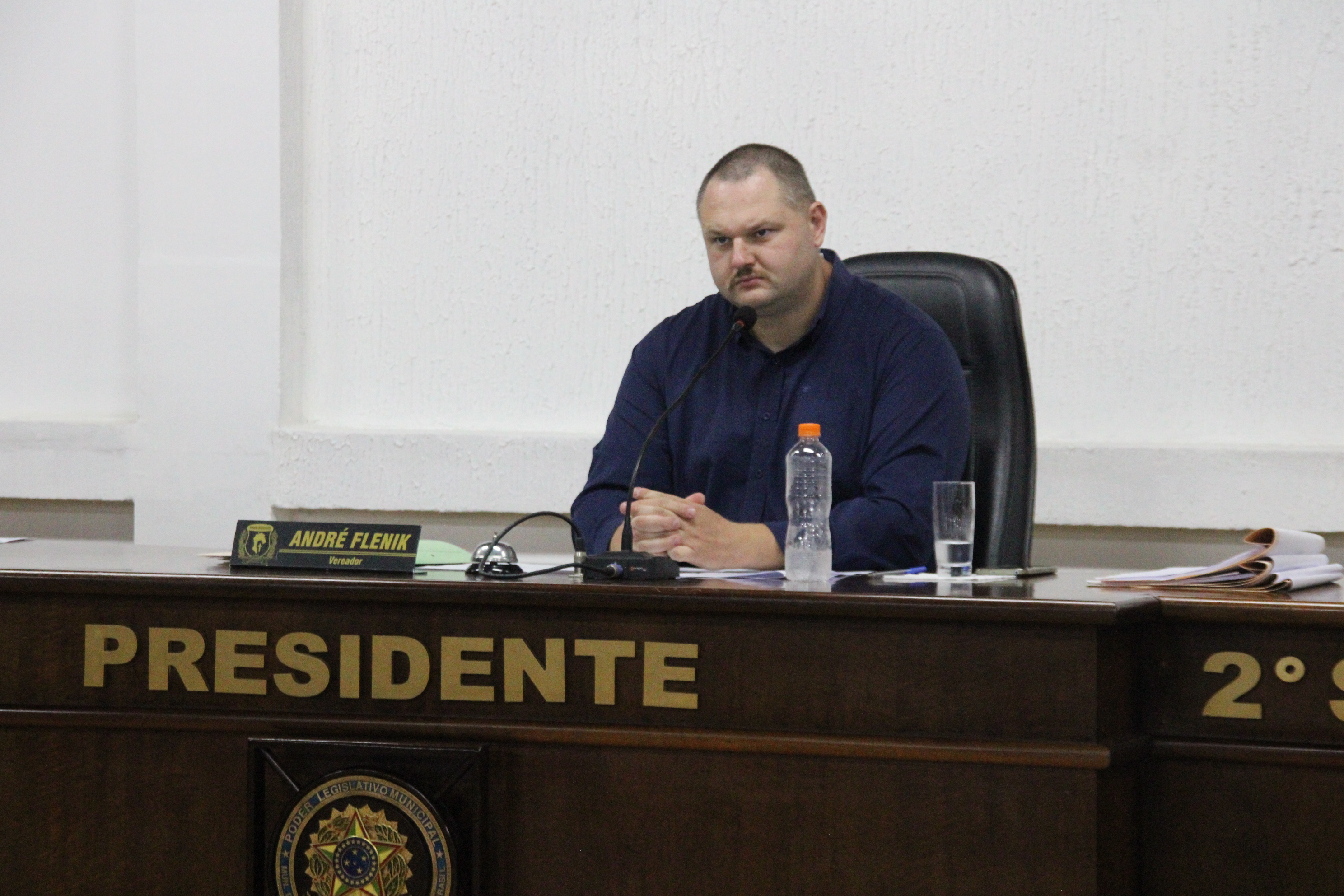 Presidente em exercício apresenta pedidos à Prefeita