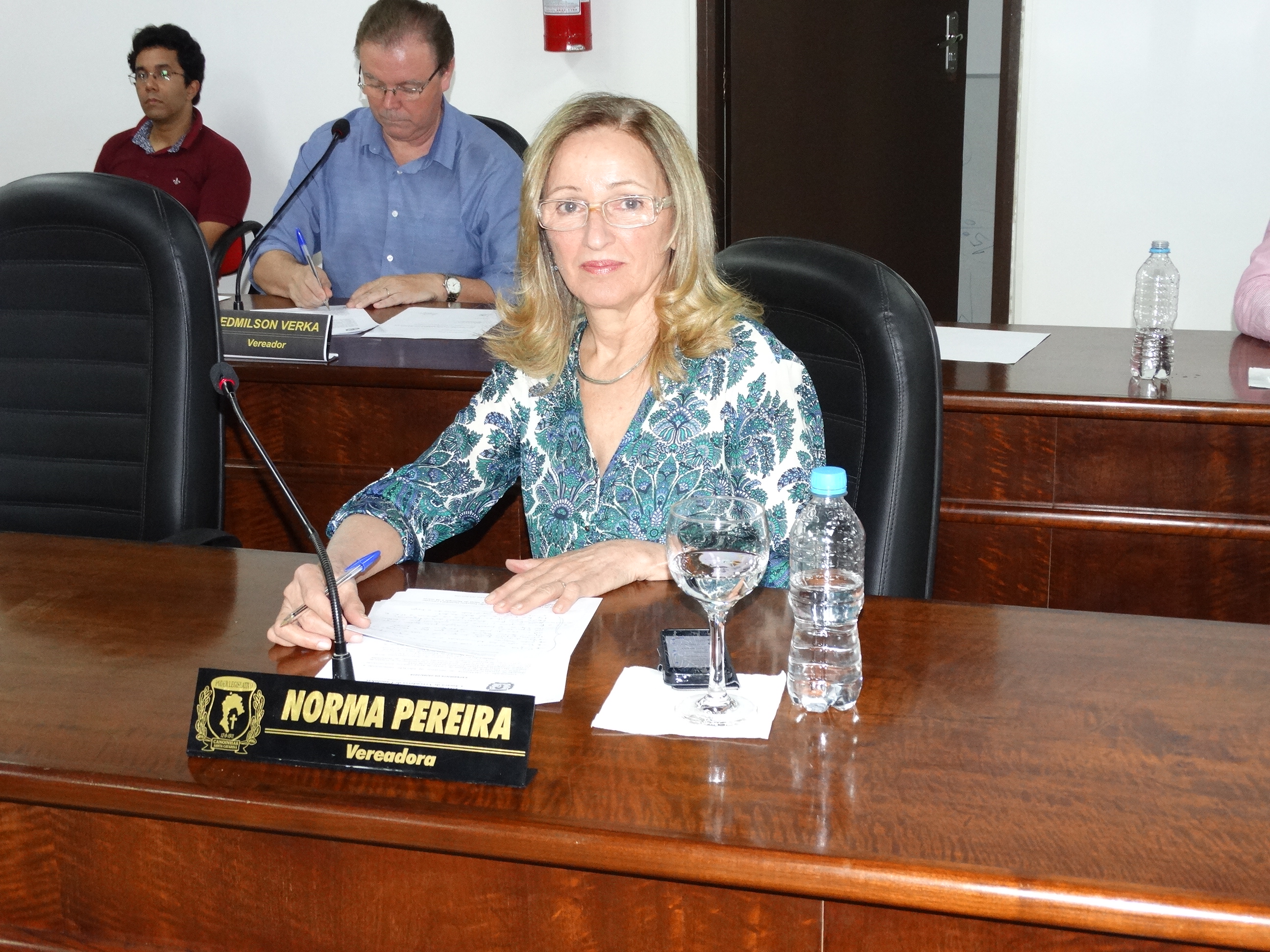 Vereadora Norma solicita cópia de estudo realizado sobre estacionamento rotativo em Canoinhas