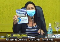 Vereadora Zenilda Lemos destaca Campanha Agosto Laranja conscientiza a prevenção às deficiências