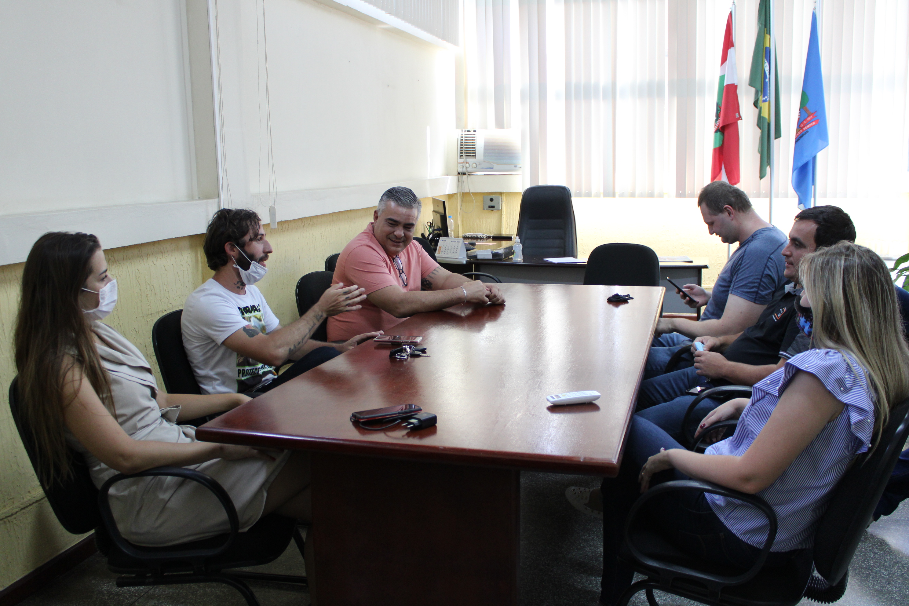 Vereadores participam de reunião com deputado Estadual