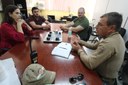 Vereadores se reúnem com Comandante da Polícia Militar 