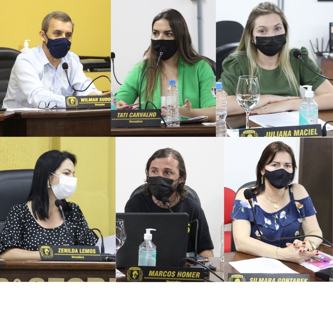 Vereadores Wilmar, Tati, Juliana, Zenilda, Marcos e Silmara reivindicam melhorias ao Prefeito e secretários municipais